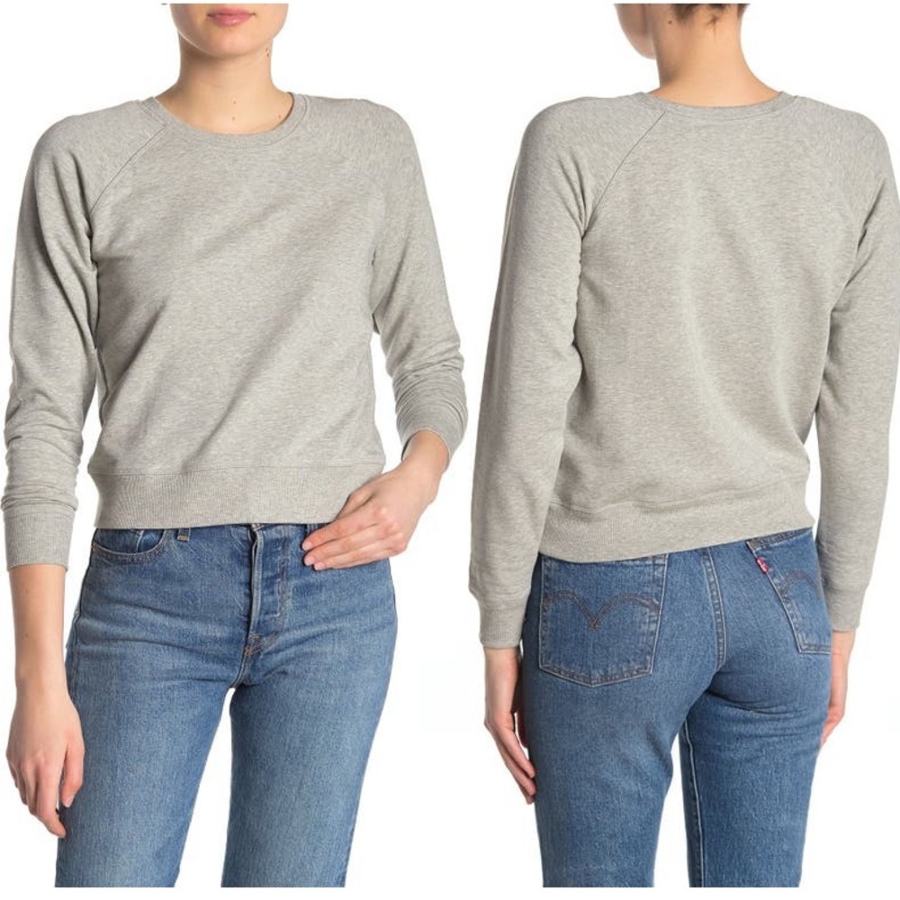 MADEWELL | Crew Neck Raglan Sleeve Sweatshirt